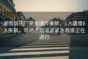 湖南煙花廠突發(fā)爆炸事故，1人遇難6人失聯(lián)，現(xiàn)場濃煙滾滾緊急救援正在進(jìn)行