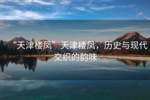 “天津樓鳳”天津樓鳳，歷史與現(xiàn)代交織的韻味