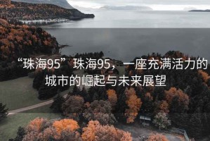 “珠海95”珠海95，一座充滿活力的城市的崛起與未來展望