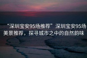 “深圳寶安95場推薦”深圳寶安95場美景推薦，探尋城市之中的自然韻味