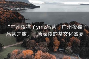 “廣州夜貓子ymz品茶”廣州夜貓子品茶之旅，一場(chǎng)深夜的茶文化盛宴
