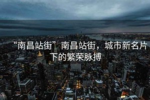 “南昌站街”南昌站街，城市新名片下的繁榮脈搏