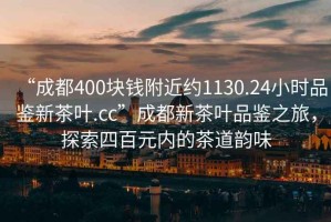 “成都400塊錢附近約1130.24小時(shí)品鑒新茶葉.cc”成都新茶葉品鑒之旅，探索四百元內(nèi)的茶道韻味