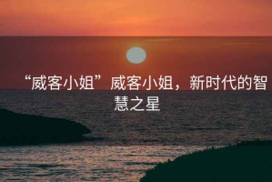 “威客小姐”威客小姐，新時(shí)代的智慧之星