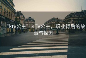 “ktv公主”KTV公主，職業(yè)背后的故事與探索