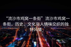 “流沙市雞窩一條街”流沙市雞窩一條街，歷史、文化與人情味交織的獨特風(fēng)情