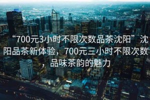 “700元3小時(shí)不限次數(shù)品茶沈陽”沈陽品茶新體驗(yàn)，700元三小時(shí)不限次數(shù)，品味茶韻的魅力