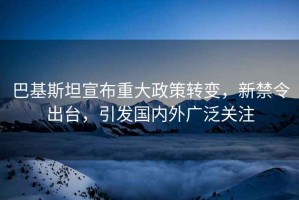 巴基斯坦宣布重大政策轉(zhuǎn)變，新禁令出臺(tái)，引發(fā)國(guó)內(nèi)外廣泛關(guān)注