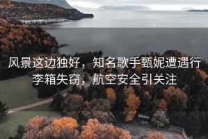 風(fēng)景這邊獨(dú)好，知名歌手甄妮遭遇行李箱失竊，航空安全引關(guān)注