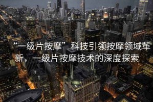 “一級(jí)片按摩”科技引領(lǐng)按摩領(lǐng)域革新，一級(jí)片按摩技術(shù)的深度探索