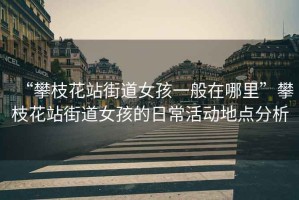 “攀枝花站街道女孩一般在哪里”攀枝花站街道女孩的日?；顒拥攸c(diǎn)分析