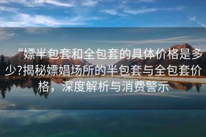 “嫖半包套和全包套的具體價格是多少?揭秘嫖娼場所的半包套與全包套價格，深度解析與消費警示