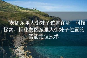 “黃閣東里大街妹子位置在哪”科技探索，揭秘黃閣東里大街妹子位置的智能定位技術(shù)
