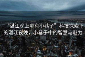“湛江晚上哪有小巷子”科技探索下的湛江夜晚，小巷子中的智慧與魅力
