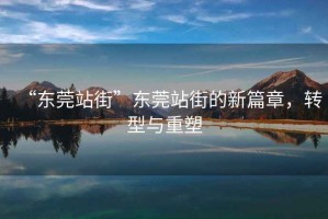 “東莞站街”東莞站街的新篇章，轉型與重塑