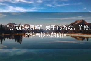“ts玩起來貴嗎”關(guān)于TS游戲，價格、體驗與投入的價值