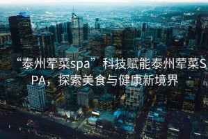 “泰州葷菜spa”科技賦能泰州葷菜SPA，探索美食與健康新境界