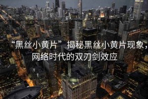 “黑絲小黃片”揭秘黑絲小黃片現(xiàn)象，網(wǎng)絡(luò)時(shí)代的雙刃劍效應(yīng)