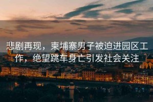 悲劇再現(xiàn)，柬埔寨男子被迫進(jìn)園區(qū)工作，絕望跳車身亡引發(fā)社會關(guān)注
