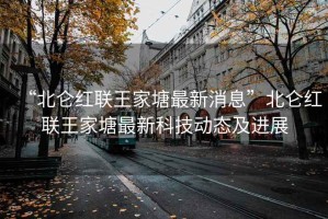 “北侖紅聯(lián)王家塘最新消息”北侖紅聯(lián)王家塘最新科技動(dòng)態(tài)及進(jìn)展