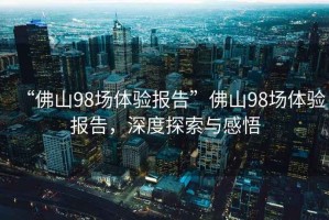 “佛山98場(chǎng)體驗(yàn)報(bào)告”佛山98場(chǎng)體驗(yàn)報(bào)告，深度探索與感悟