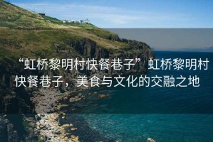 “虹橋黎明村快餐巷子”虹橋黎明村快餐巷子，美食與文化的交融之地