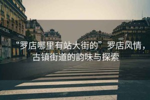 “羅店哪里有站大街的”羅店風情，古鎮(zhèn)街道的韻味與探索