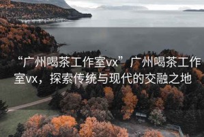 “廣州喝茶工作室vx”廣州喝茶工作室vx，探索傳統(tǒng)與現(xiàn)代的交融之地