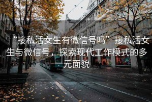 “接私活女生有微信號嗎”接私活女生與微信號，探索現(xiàn)代工作模式的多元面貌