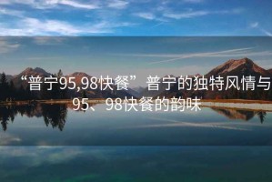“普寧95,98快餐”普寧的獨(dú)特風(fēng)情與95、98快餐的韻味