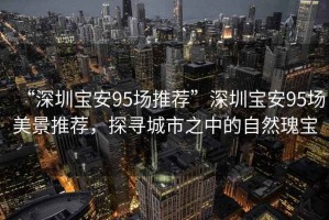 “深圳寶安95場推薦”深圳寶安95場美景推薦，探尋城市之中的自然瑰寶