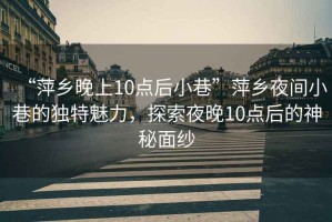 “萍鄉(xiāng)晚上10點后小巷”萍鄉(xiāng)夜間小巷的獨特魅力，探索夜晚10點后的神秘面紗