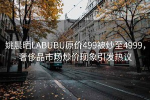 姚晨曬LABUBU原價(jià)499被炒至4999，奢侈品市場炒價(jià)現(xiàn)象引發(fā)熱議
