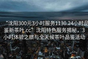 “沈陽300元3小時服務(wù)1130.24小時品鑒新茶葉.cc”沈陽特色服務(wù)揭秘，3小時體驗之旅與全天候茶葉品鑒活動