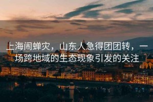 上海鬧蟬災(zāi)，山東人急得團(tuán)團(tuán)轉(zhuǎn)，一場跨地域的生態(tài)現(xiàn)象引發(fā)的關(guān)注
