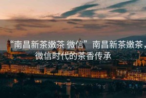 “南昌新茶嫩茶 微信”南昌新茶嫩茶，微信時(shí)代的茶香傳承
