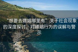 “想要去嫖娼哪里有”關(guān)于社會現(xiàn)象的深度探討，對嫖娼行為的誤解與警示