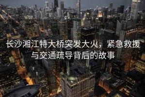 長(zhǎng)沙湘江特大橋突發(fā)大火，緊急救援與交通疏導(dǎo)背后的故事