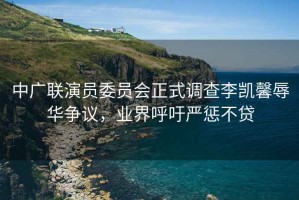 中廣聯(lián)演員委員會正式調(diào)查李凱馨辱華爭議，業(yè)界呼吁嚴懲不貸