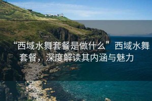 “西域水舞套餐是做什么”西域水舞套餐，深度解讀其內(nèi)涵與魅力