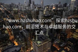 “www.hzshuhao.com”探索hzshuhao.com，前沿技術(shù)與卓越服務(wù)的交匯點
