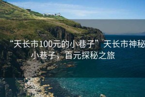 “天長市100元的小巷子”天長市神秘小巷子，百元探秘之旅