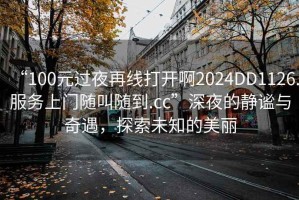 “100元過夜再線打開啊2024DD1126.服務上門隨叫隨到.cc”深夜的靜謐與奇遇，探索未知的美麗