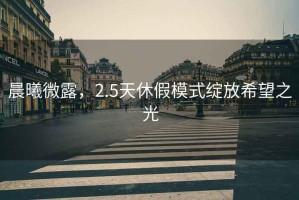 晨曦微露，2.5天休假模式綻放希望之光