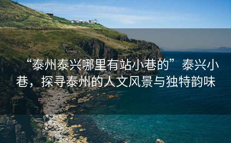 “泰州泰興哪里有站小巷的”泰興小巷，探尋泰州的人文風(fēng)景與獨(dú)特韻味