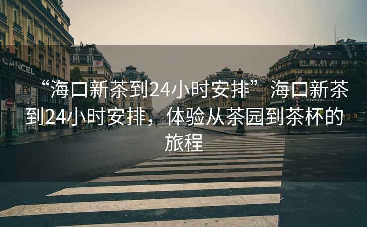 “?？谛虏璧?4小時(shí)安排”?？谛虏璧?4小時(shí)安排，體驗(yàn)從茶園到茶杯的旅程