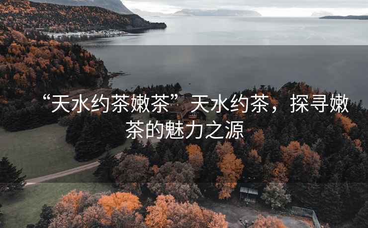 “天水約茶嫩茶”天水約茶，探尋嫩茶的魅力之源