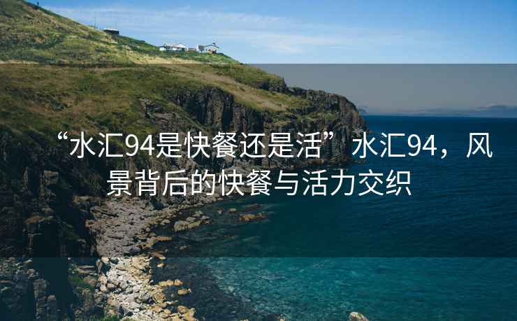 “水匯94是快餐還是活”水匯94，風(fēng)景背后的快餐與活力交織
