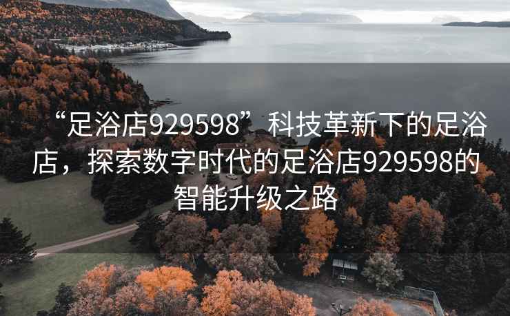 “足浴店929598”科技革新下的足浴店，探索數(shù)字時代的足浴店929598的智能升級之路