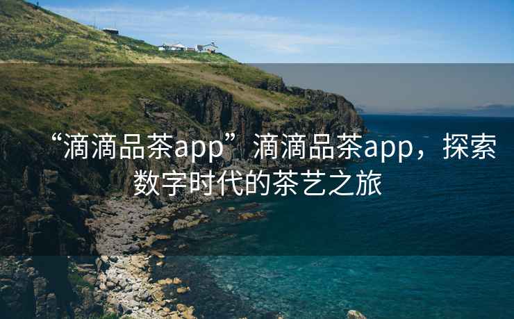 “滴滴品茶app”滴滴品茶app，探索數(shù)字時代的茶藝之旅
